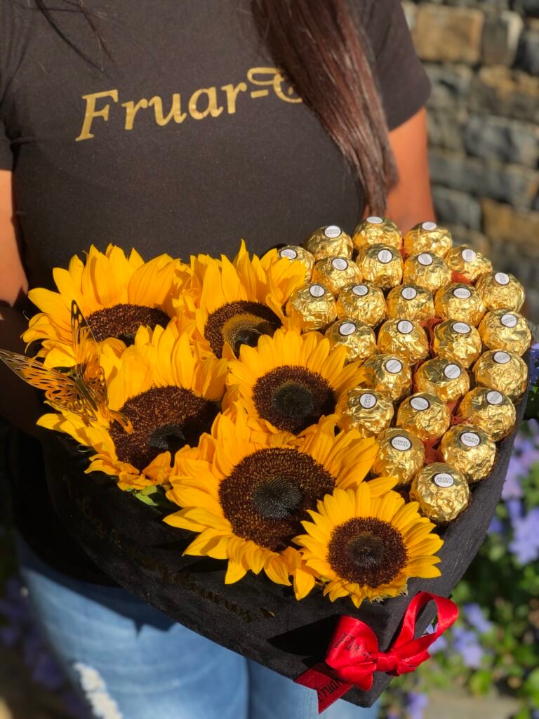 Sunflower rocher