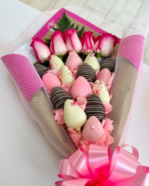 Bouquet 15 fresas