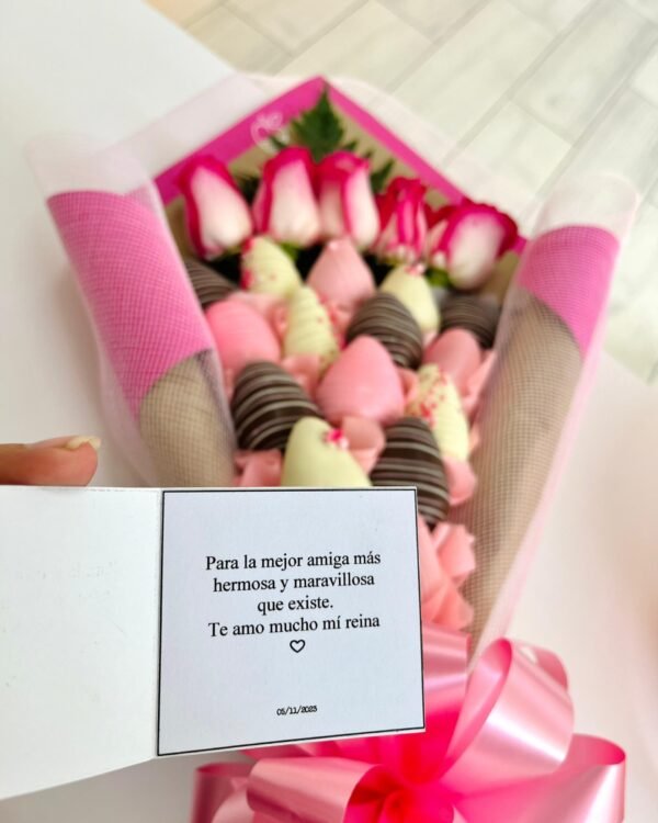 Bouquet 15 fresas
