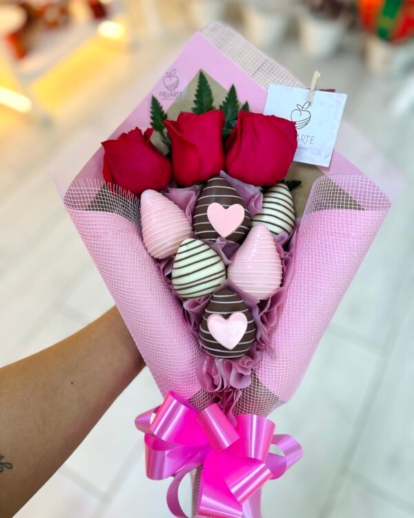 Bouquet de 6 Fresas