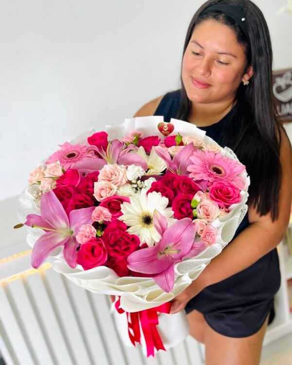 Bouquet de Lirios Mediano